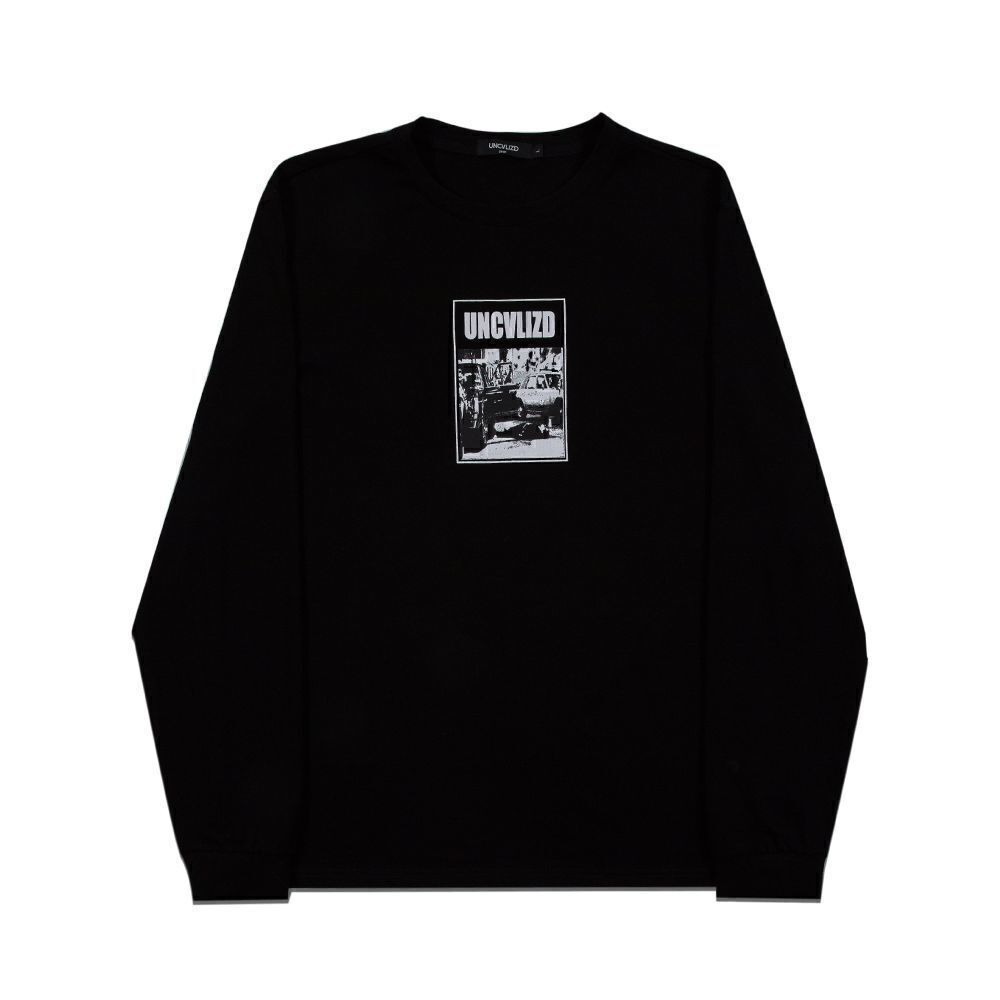 The End Long Sleeve- Black size Large